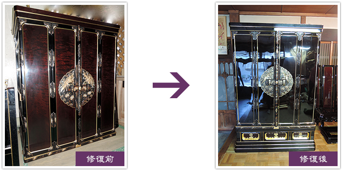 御仏壇の御洗濯・修復