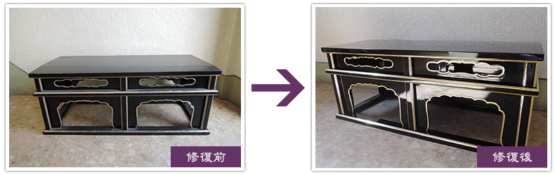 寺院用仏具の御洗濯・修復